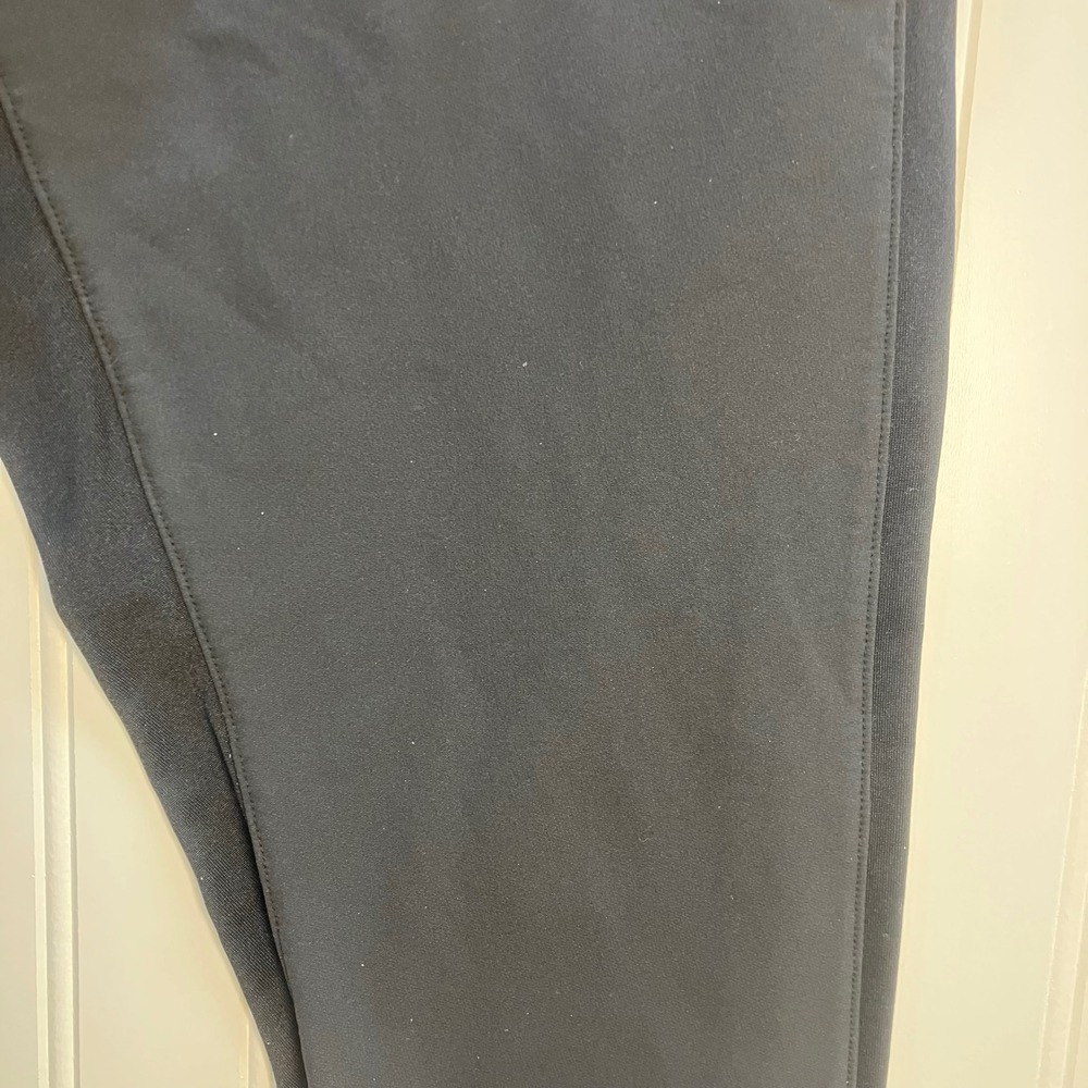 Marmot Womens Black High Waisted Performance Hiking Leggings Large Pockets L - Picture 6 of 14